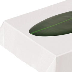 Chemin de table en plastique - feuilles tropicales