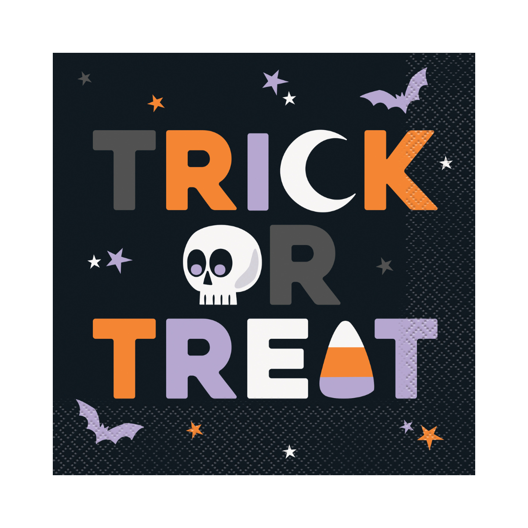 Serviettes de Table - Nuit d’Halloween - 16/Pqt