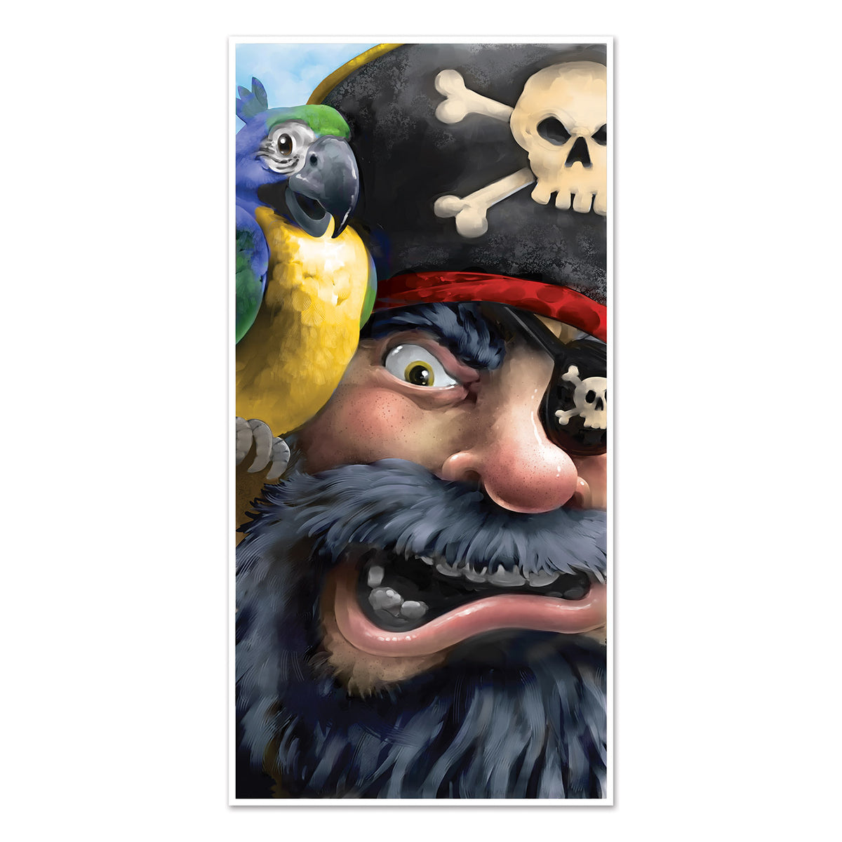 Décoration de porte - Pirate - 30" x 5'
