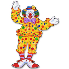Clown de cirque articulé - 30"