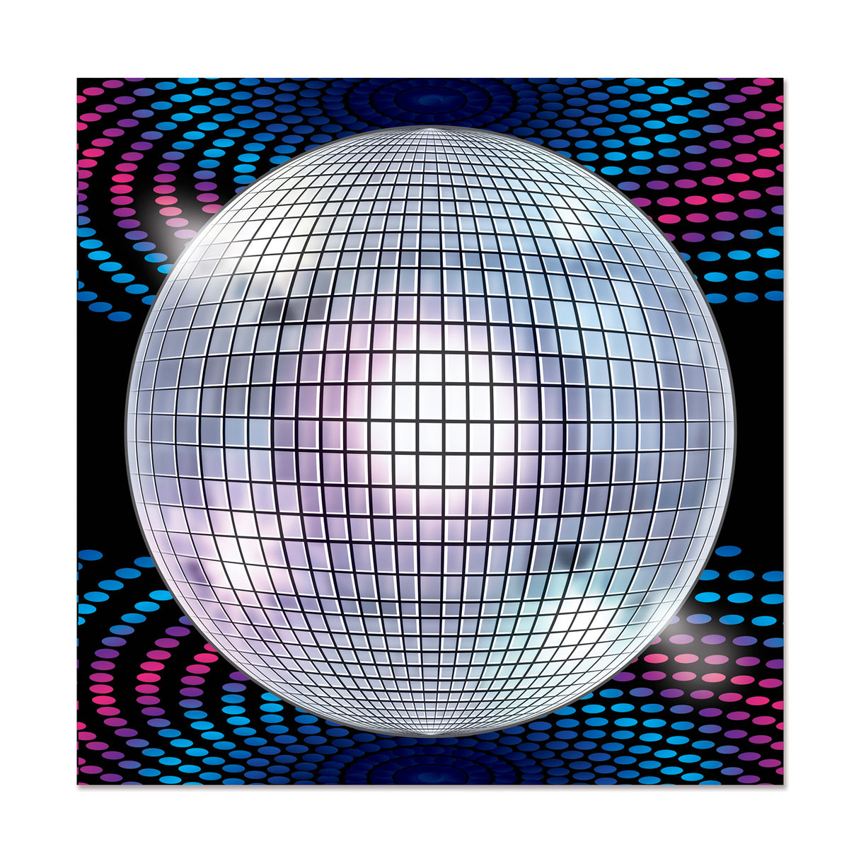 Serviettes de Table - Boule disco - 16/Pqt