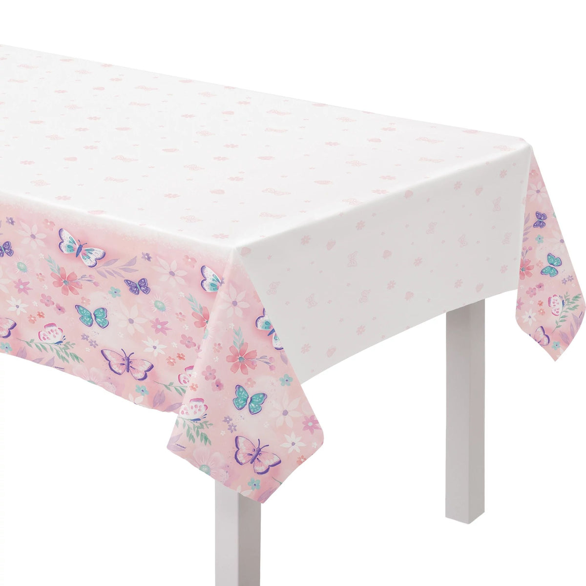 Nappe en plastique - Papillon - 54" x 96"