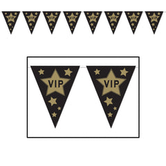 Bannière Fanion Vip - 10"X12'