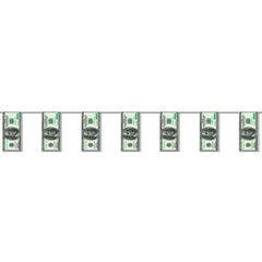 Bannière fanions - Billets de 100 $ – 10" x 12'