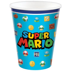 Verres en carton - Super Mario Bros™ - 8/Pqt