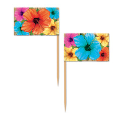 Piques hibiscus - 2 1/2" – 50/Pqt