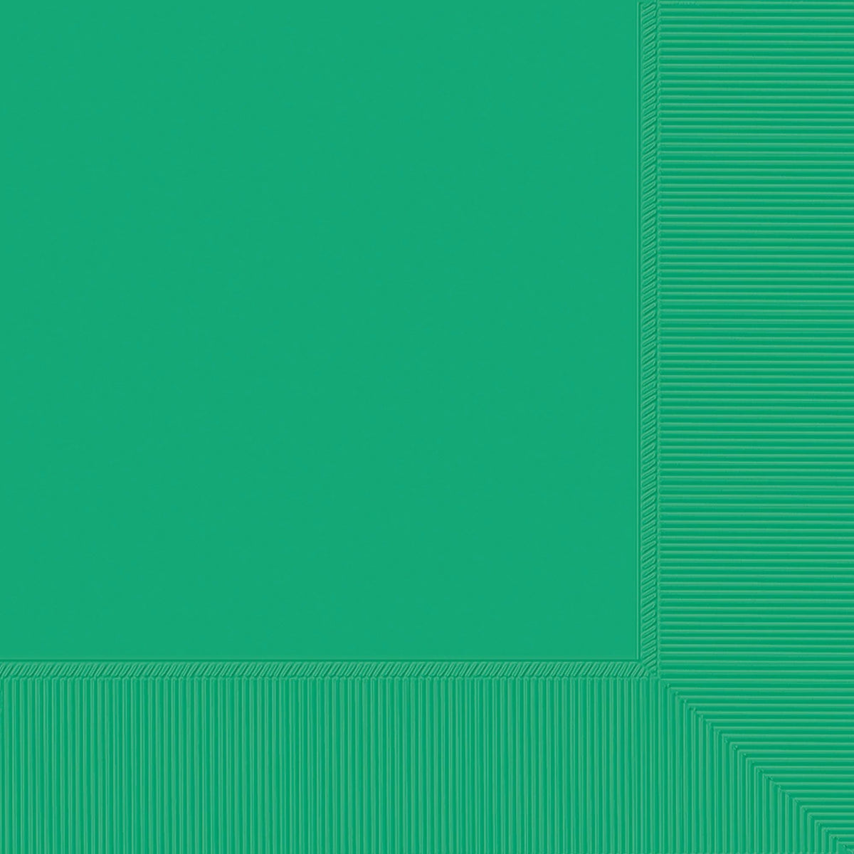 Serviettes de table - 2 épaisseurs - Vert Festif - 40/Pqt