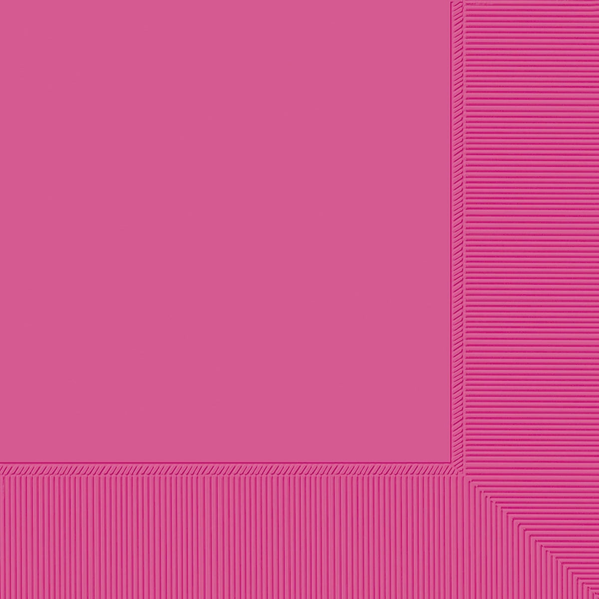 Serviettes de table - 2 épaisseurs - Fushia - 40/Pqt