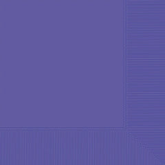 Serviettes de table - 2 épaisseurs - Mauve - 40/Pqt