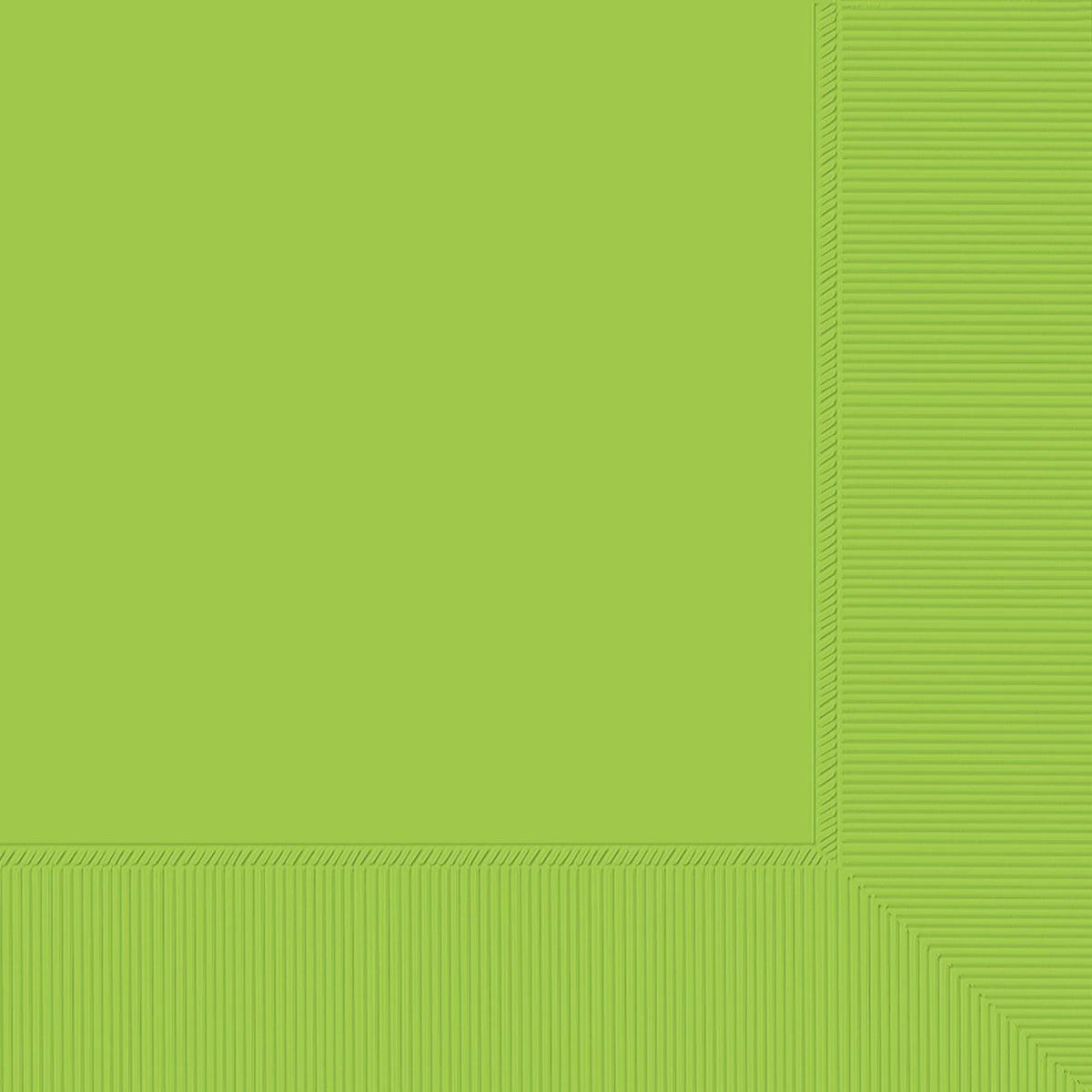 Serviettes de table - 2 épaisseurs - Kiwi - 40/Pqt