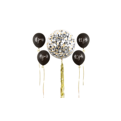 Kit de Ballons Compte à Rebours du Nouvel An - 5 mcx