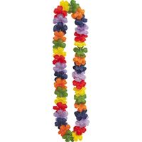 Collier de fleurs arc-en-ciel