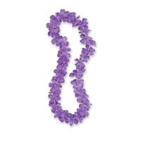 Collier de fleurs violettes