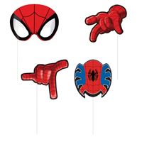 Accessoires de Photobooth - Spider-Man - 8/Pqt