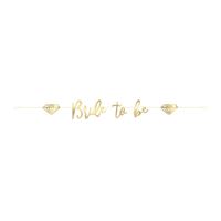 Bannière - Bride to Be - Or - 6'