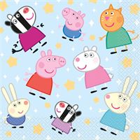 Serviettes de Table - Peppa Cochon - 16/Pqt
