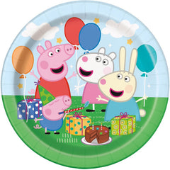 Assiettes à Dessert - Peppa Cochon - 7" - 8/Pqt