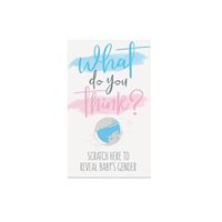 Jeux à gratter « Garçon » – Révélation de sexe – 10/Pqt