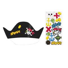 Chapeaux de fête - Ahoy Pirate - 8/Pqt