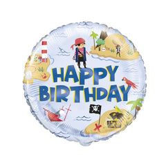 Mylar - Ahoy Pirate - 18"