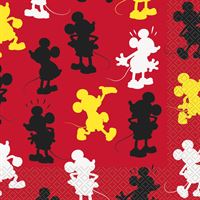 Serviettes de Table - Mickey Mouse - 16/Pqt