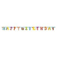 Grande bannière articulée - HAPPY BIRTHDAY - Cocomelon
