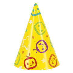 Mini chapeaux de fête - Cocomelon – 8/Pqt