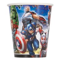 Verres en Papier - Avengers - 9oz - 8/Pqt