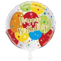 Mylar - Glitzy Or Anniversaire - 18"