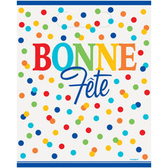 Sacs surprises - Bonne Fête - Pois arc-en-ciel - 8/Pqt