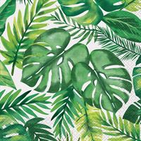 Serviettes de Table - Palmier Tropical Luau - 16/Pqt