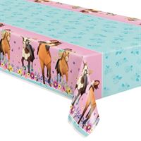 Nappe en plastique rectangulaire Spirit Riding Free – 54" x 84"