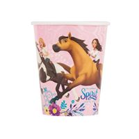 Verres en papier 9oz Spirit Riding Free – 8/Pqt