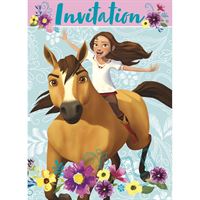 Cartes d’invitation Spirit Riding Free – 8/Pqt