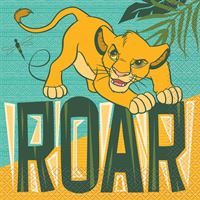 Serviettes à Repas - Le Roi Lion - 16/Pqt
