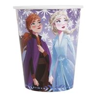 Verres en Papier – 9 oz – La Reine des Neiges – 8/Pqt