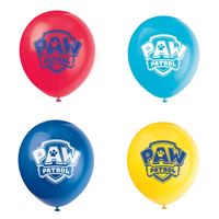 Ballons en Latex - Pat Patrouille - 12" - 8/Pqt