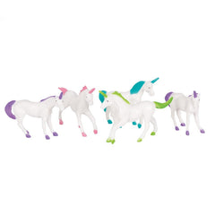 Figurines licorne en plastique - 8/Pqt