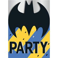 Invitations - Batman - 8/Pqt