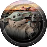 Assiettes à Dessert - The Child - Mandalorian - 7" - 8/Pqt
