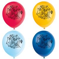 Ballons en latex - Spider-Man - 12" - 8/Pqt