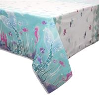 Nappe en Plastique - Sirène - 54" x 84"