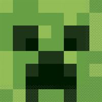 Serviettes de Table - Minecraft – 16/Pqt