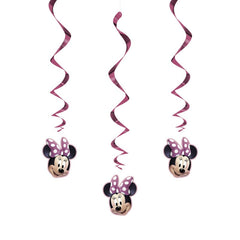Ensemble de décorations à suspendres - Minnie Mouse - 3/Pqt