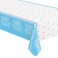 Nappe en Plastique - Shower Bébé - Bleu - 54" x 84"