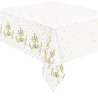 Nappe en Plastique - Oh Baby - Or - 54" x 84"