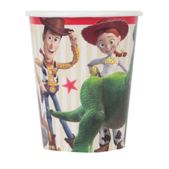 Verres en Papier - Histoire de Jouets - 8/Pqt