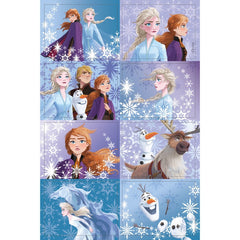 Feuilles d'autollants - La Reine des Neiges - 16/Pqt
