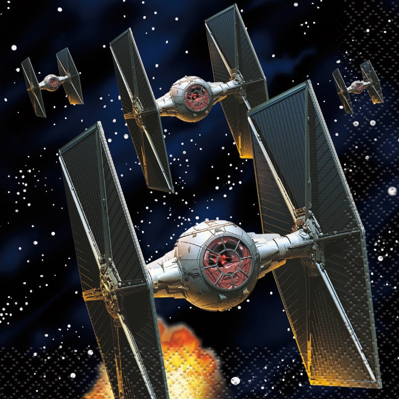 Serviettes à breuvage - Star Wars - 16/Pqt