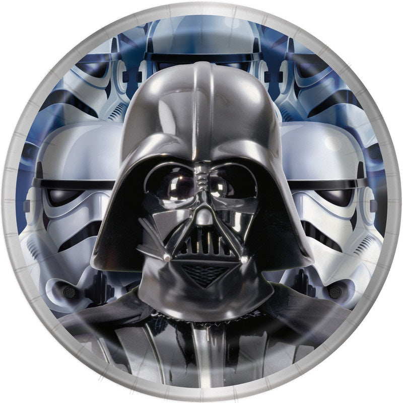 Assiettes à Dessert - Star Wars - 7" - 8/Pqt